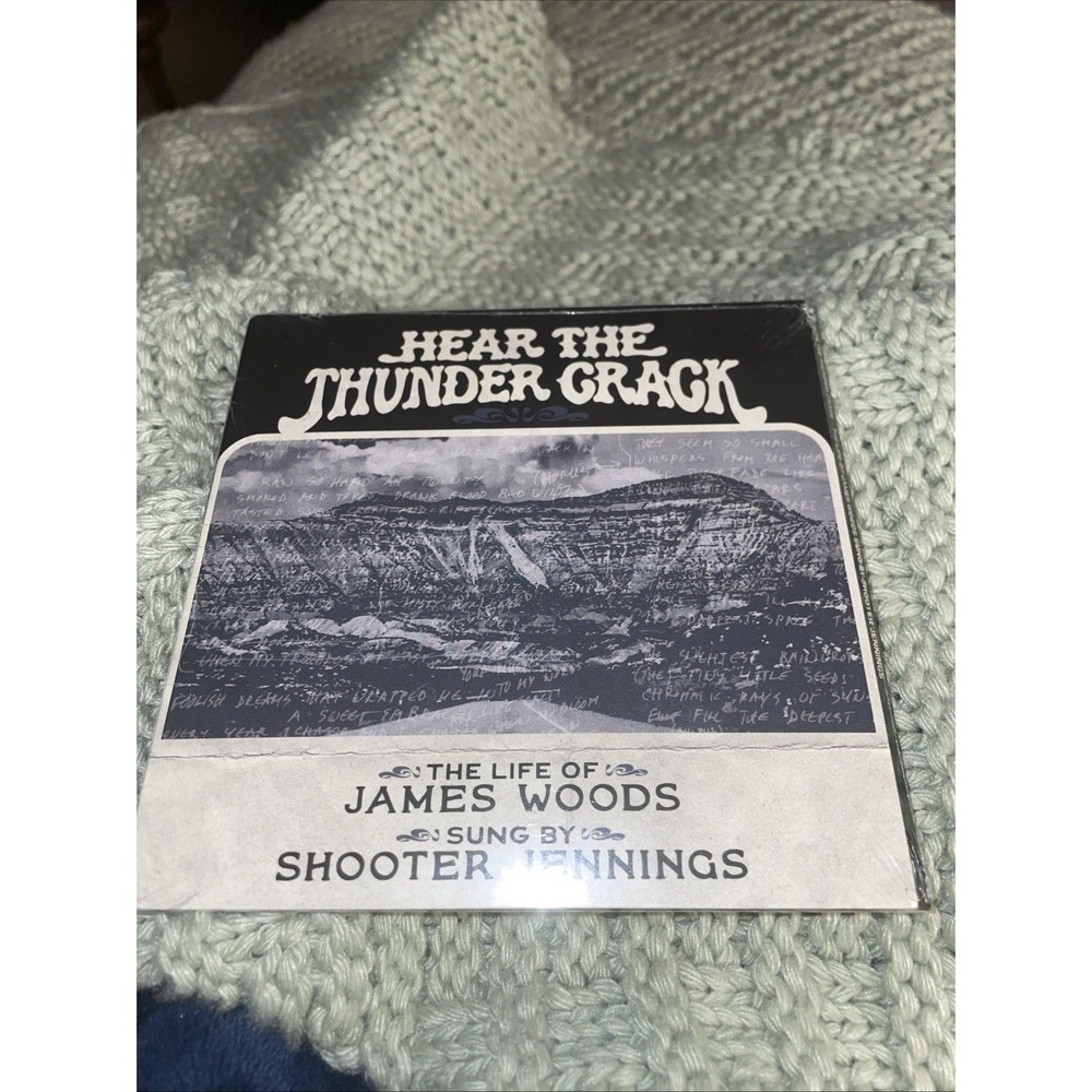 JAMES WOODS & SHOOTER JENNINGS - Hear The Thunder Crack (Factory Sealed CD 2024)